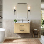 Francesca WM Wall Mounted Bathroom Vanity with Single hole Faucet