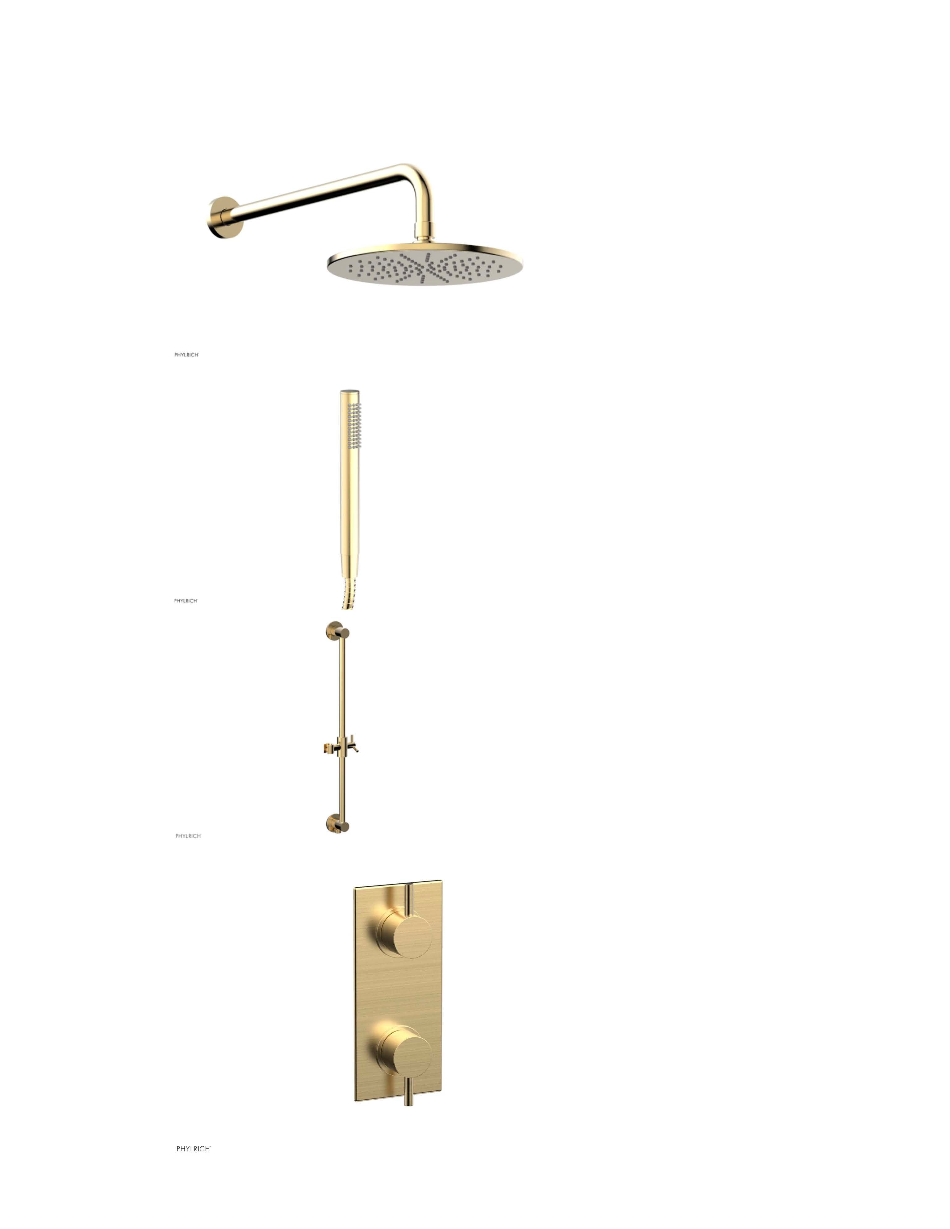 BASIC II 1/2" Mini Thermostatic Valve with Volume Control or Diverter 4-171 Set Rough included