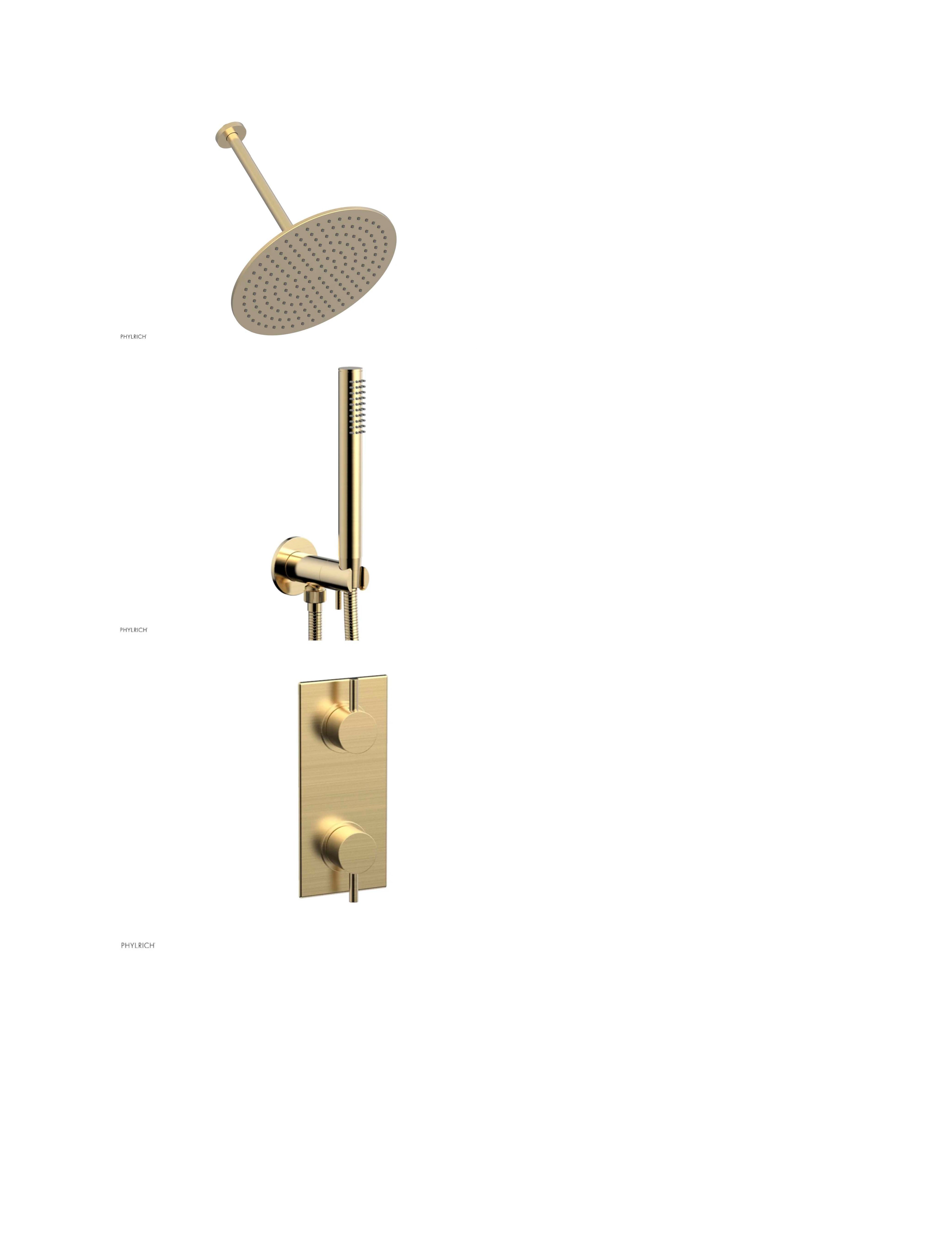 BASIC II 1/2" Mini Thermostatic Valve with Volume Control or Diverter 4-171 SET Rough included