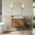 Francesca WM Wall Mounted Bathroom Vanity with Single hole Faucet