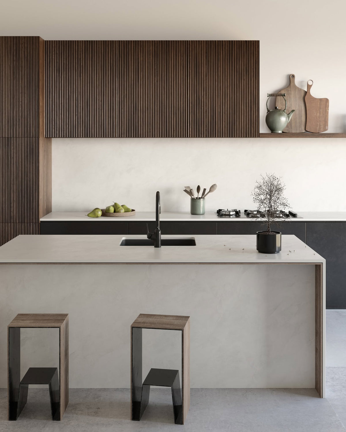 Nacre Dekton - Kraftizen Standard Format: 128.74X57.87 in