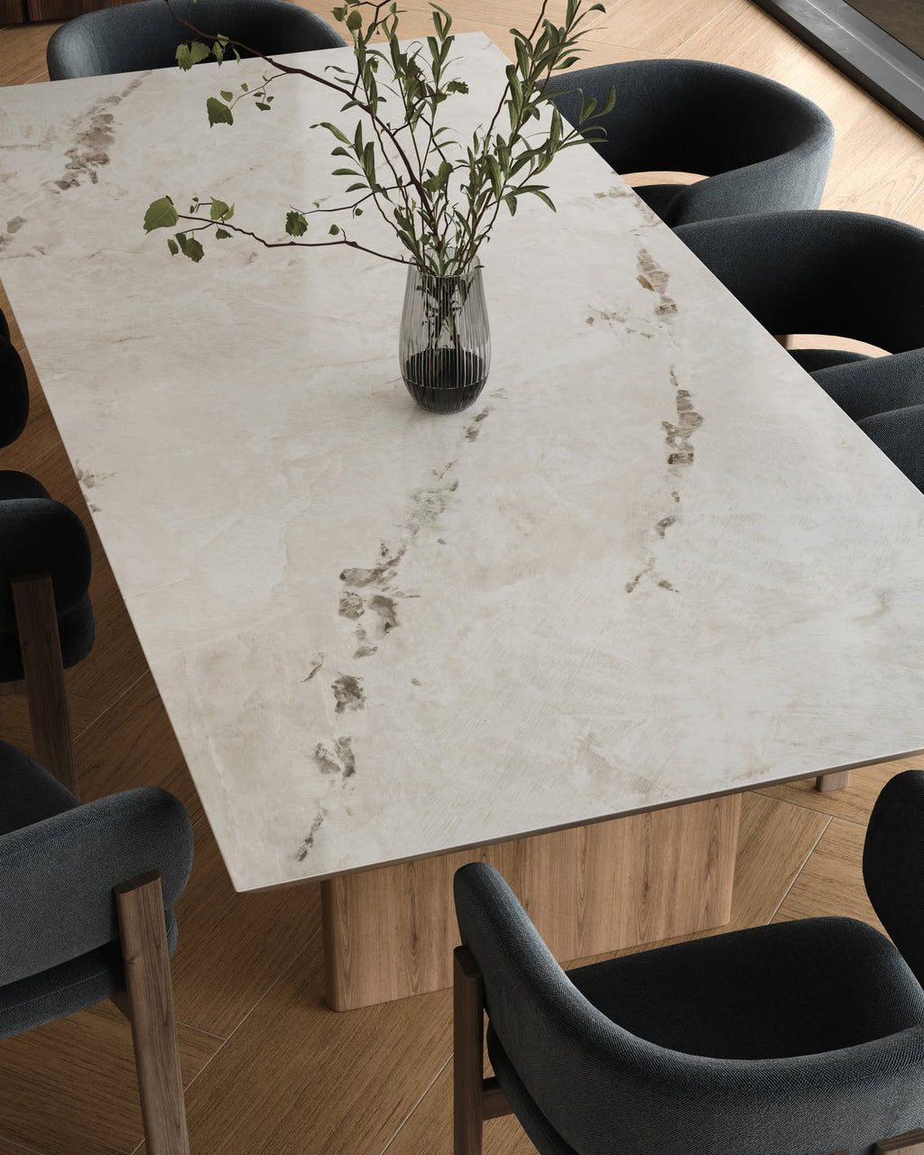 Bering Dekton - Artik nodes Jumbo Format: 132.28X65.75 in