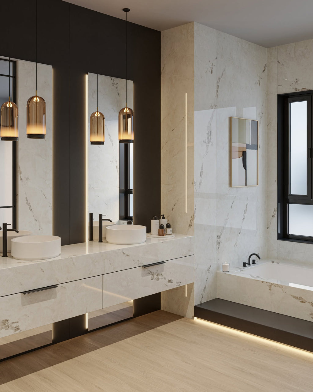 Bering Dekton - Artik nodes Jumbo Format: 132.28X65.75 in