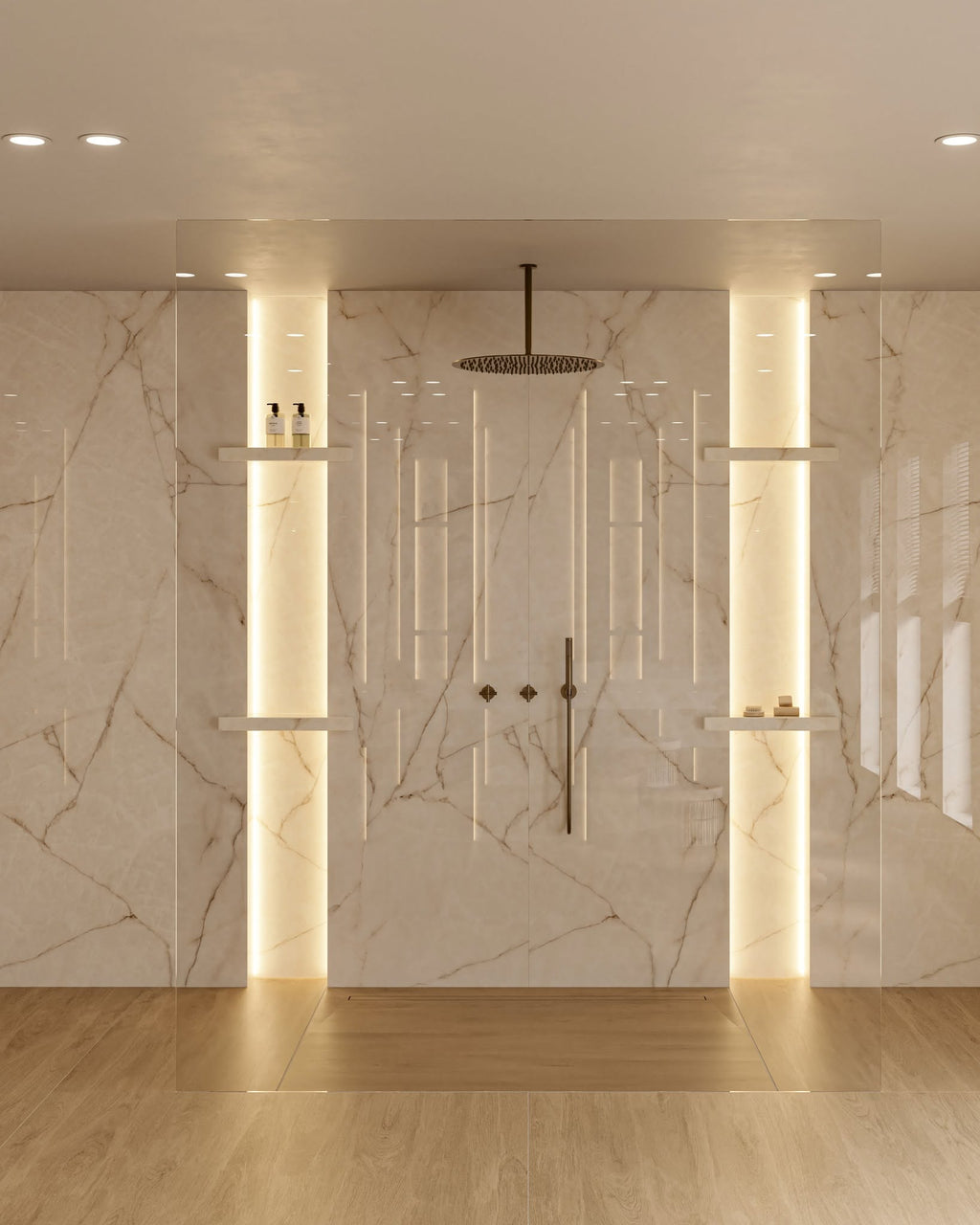Borealis Dekton - Artik nodes Jumbo Format: 132.28X65.75 in