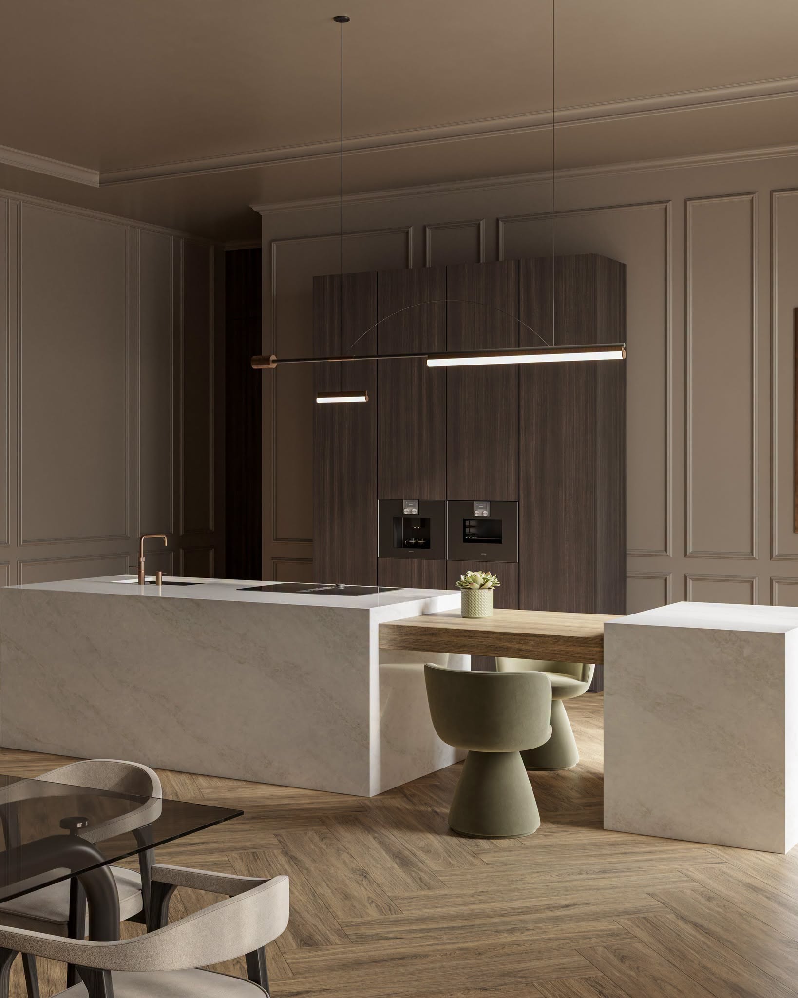 Inuk Dekton - Artik nodes Jumbo Format: 132.28X65.75 in