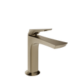 GESSI Ventaglio 72002 Basin mixer without waste, with connecting flexibles.