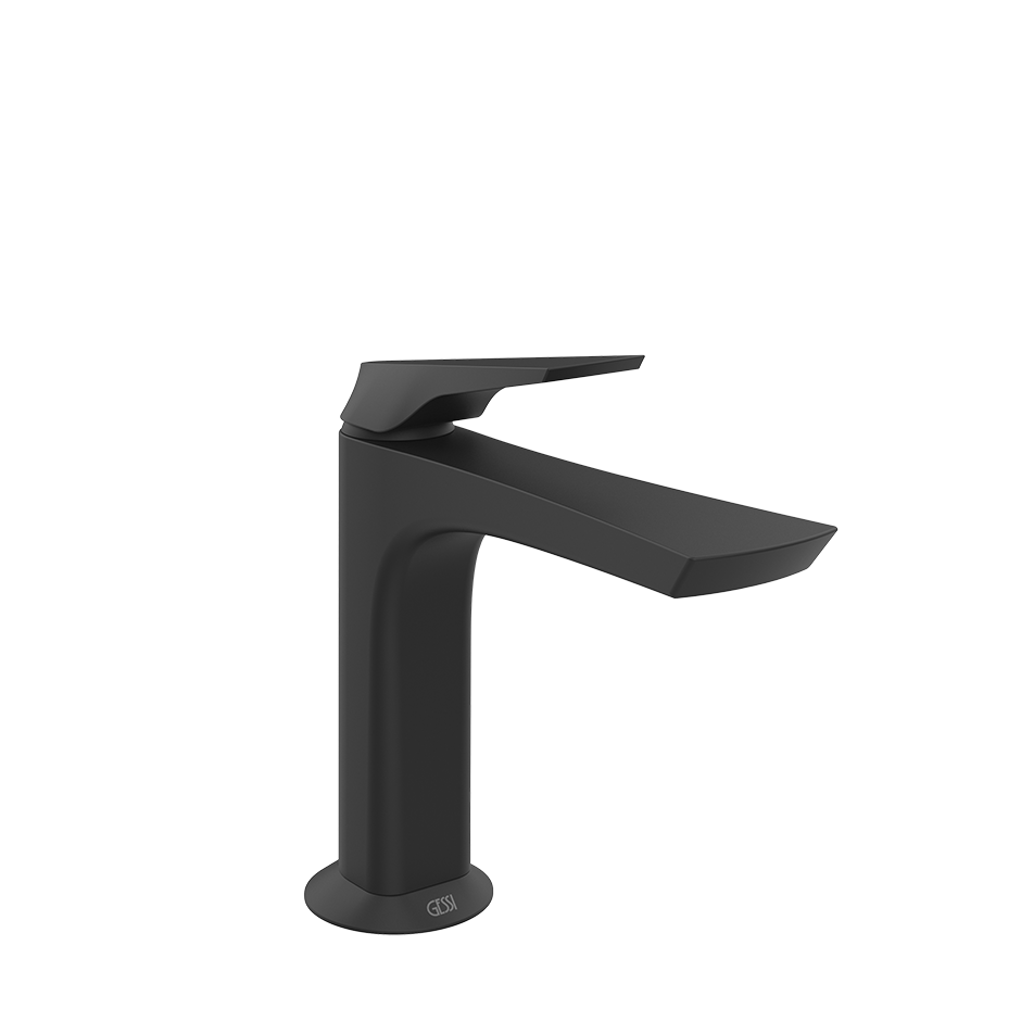 GESSI Ventaglio 72002 Basin mixer without waste, with connecting flexibles.