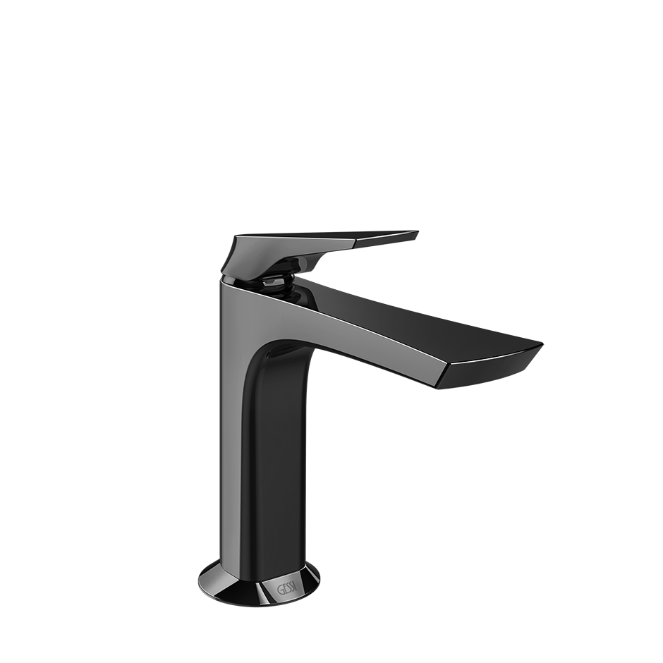 GESSI Ventaglio 72002 Basin mixer without waste, with connecting flexibles.