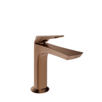 GESSI Ventaglio 72002 Basin mixer without waste, with connecting flexibles.