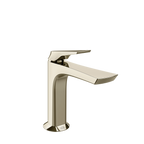 GESSI Ventaglio 72002 Basin mixer without waste, with connecting flexibles.