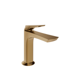 GESSI Ventaglio 72002 Basin mixer without waste, with connecting flexibles.