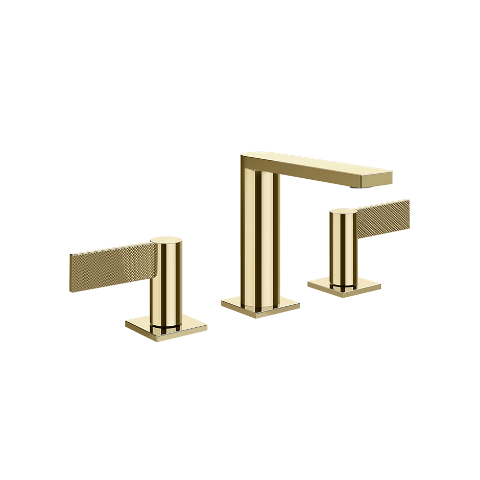 GESSI 73614 3-hole basin set with medium spout without drain.