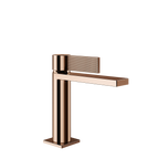 GESSI 73651 Basin mixer with Stop&Go waste and connecting flexibles. DIAMANTATO.