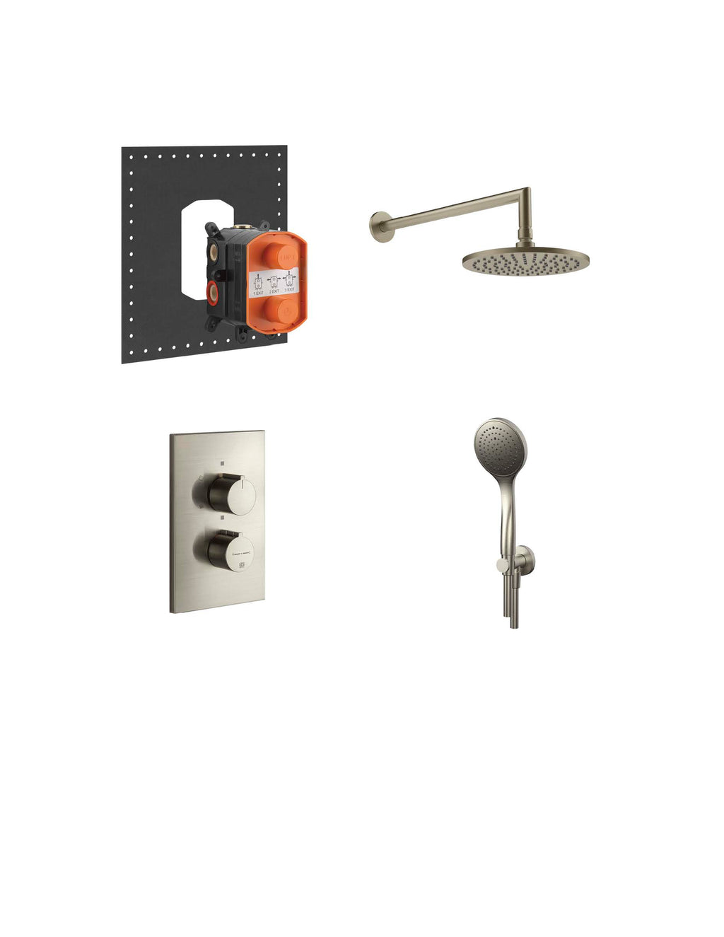 GESSI Shower Set Wall Mount Shower Head