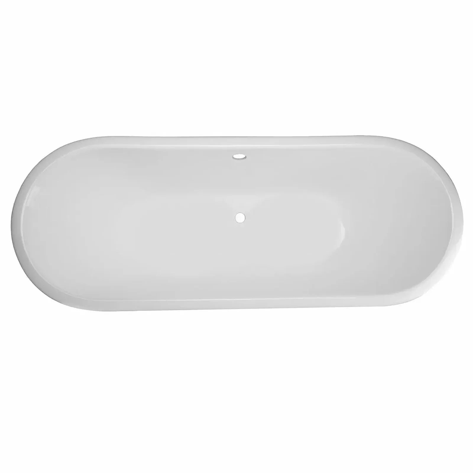 Ivera 67-Inch Cast Iron Double Ended Tub with Mirror Skirt | DXV