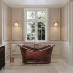 Eyre Copper Double Slipper Bathtub
