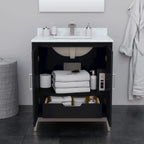 Marlena Bathroom Vanity with Countertop Single Sink Single hole Faucet Setup