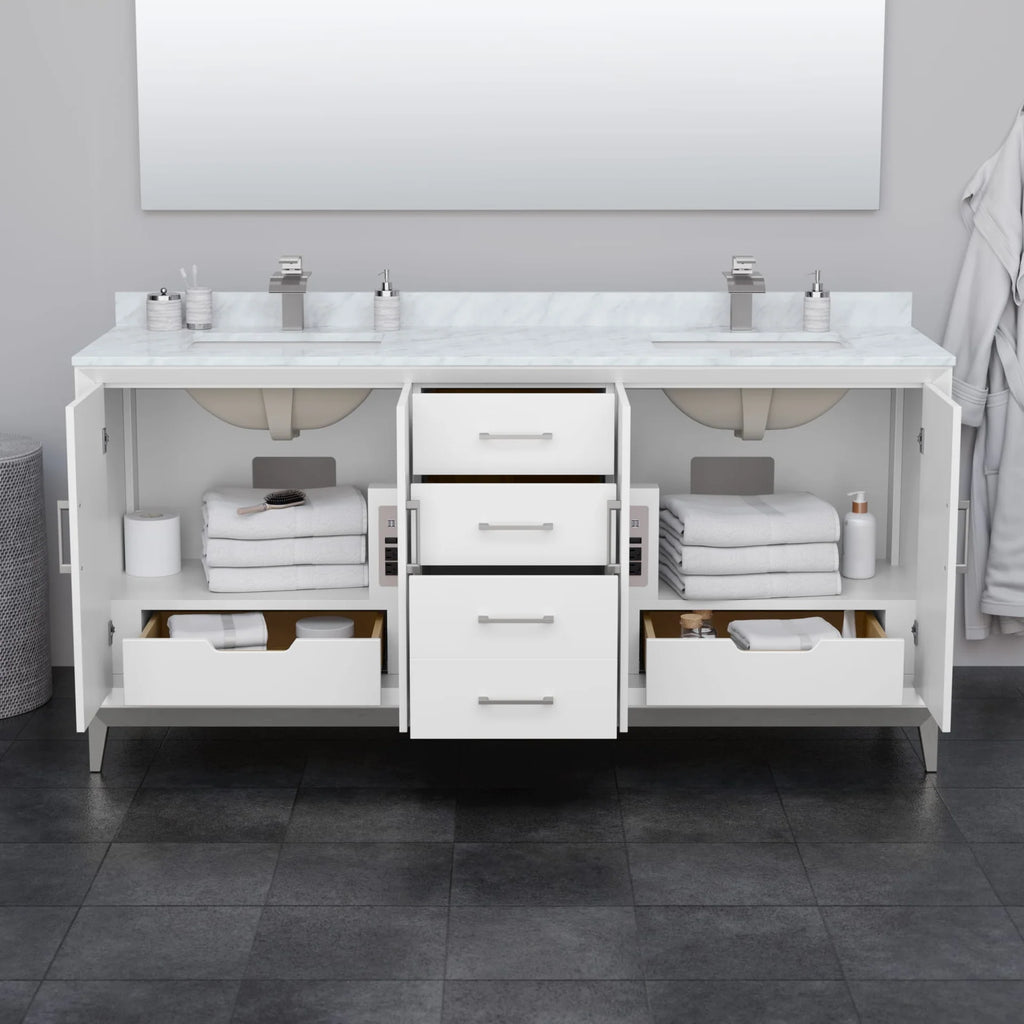 Amici Bathroom Vanity Cabinet 72 inch Double Sink