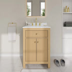 Pendry Bathroom Vanity with Countertop Single Sink Single hole Faucet Setup