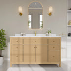 Pendry Bathroom Vanity with Countertop Single Sink Single hole Faucet Setup
