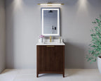 Palmilla Bathroom Vanity with Countertop Single Sink Single hole Faucet Setup