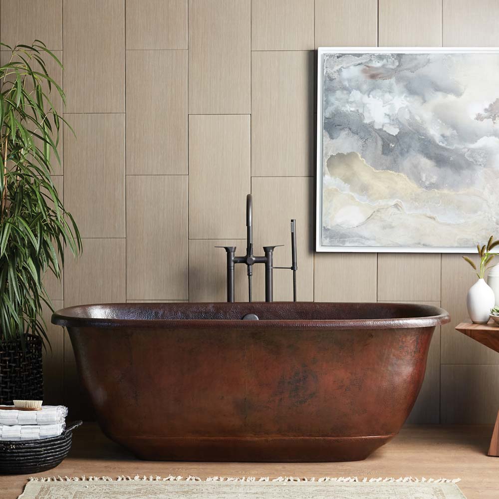 Santorini in Antique Copper