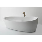 TOTO Flotation Bathtub with ZERO DIMENSION® and Hydrohands, Gloss White