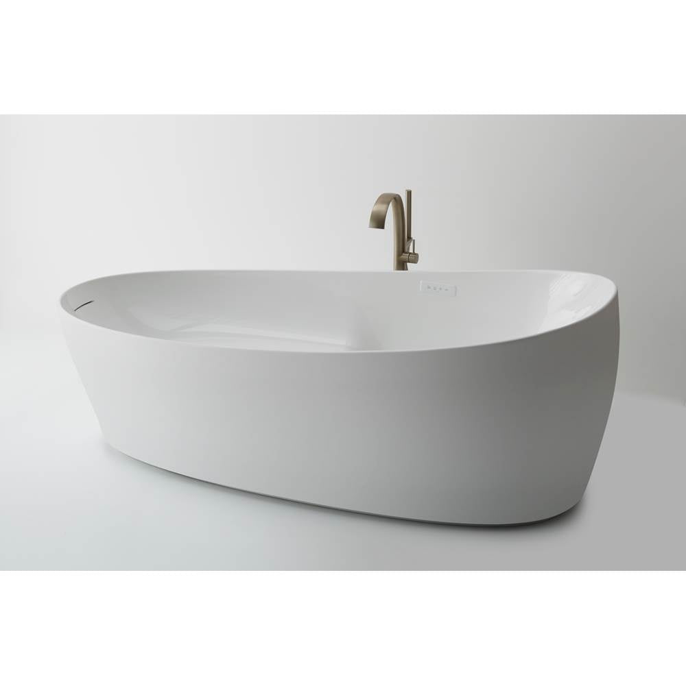 TOTO Flotation Bathtub with ZERO DIMENSION® and Hydrohands, Gloss White