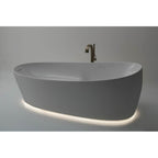 TOTO Flotation Bathtub with ZERO DIMENSION® and Hydrohands, Gloss White