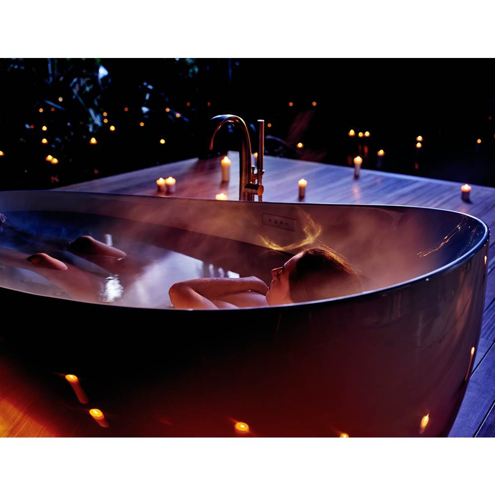 TOTO Flotation Bathtub with ZERO DIMENSION® and Hydrohands, Gloss White