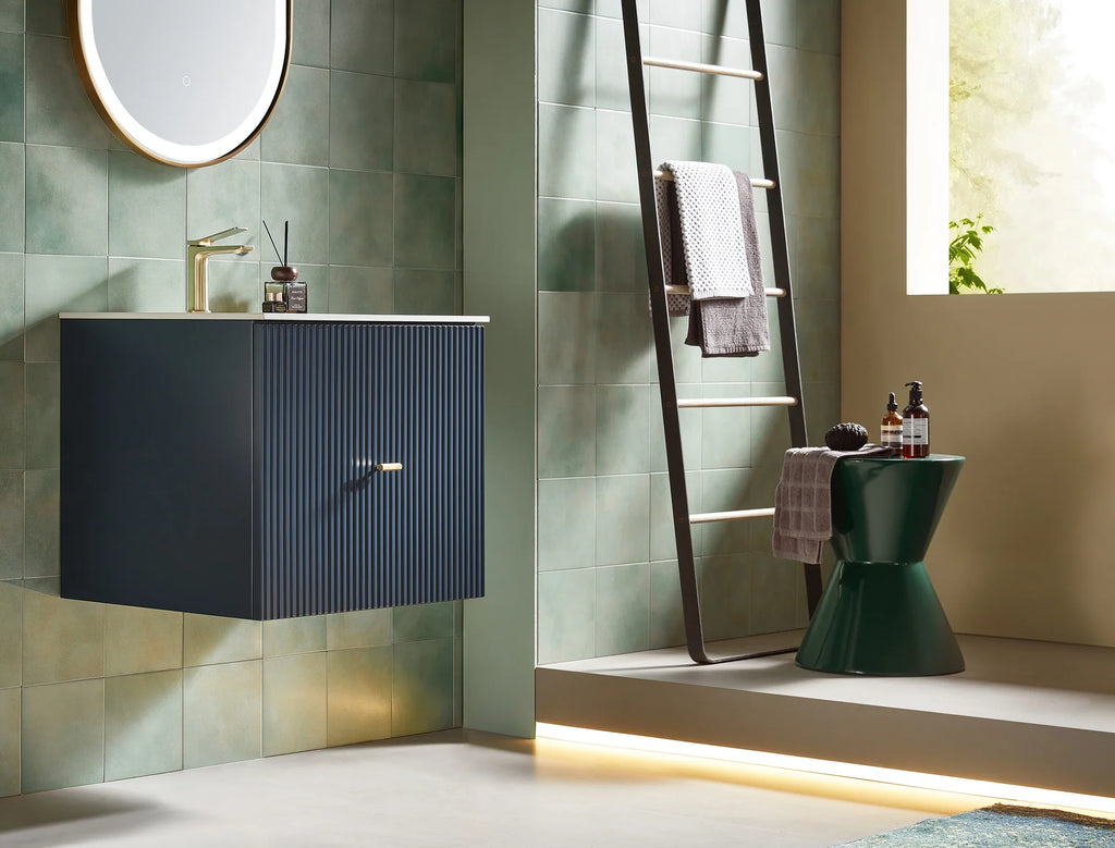 BARCELONA SINGLE WALL MOUNT MODERN BATHROOM VANITY