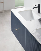 BARCELONA 60” DOUBLE WALL MOUNT MODERN BATHROOM VANITY