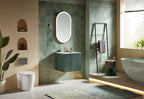 BARCELONA SINGLE WALL MOUNT MODERN BATHROOM VANITY