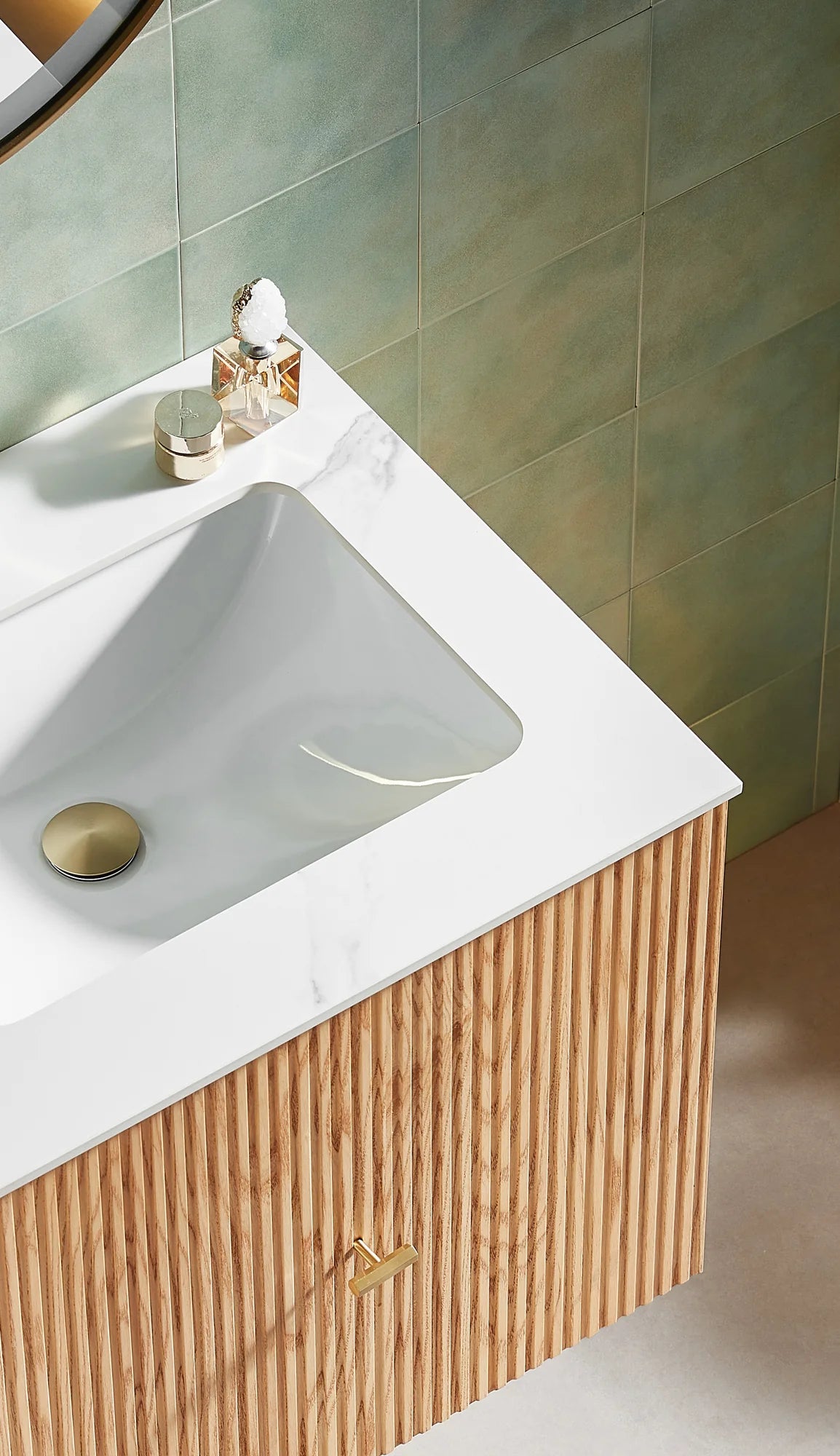 BARCELONA SINGLE WALL MOUNT MODERN BATHROOM VANITY