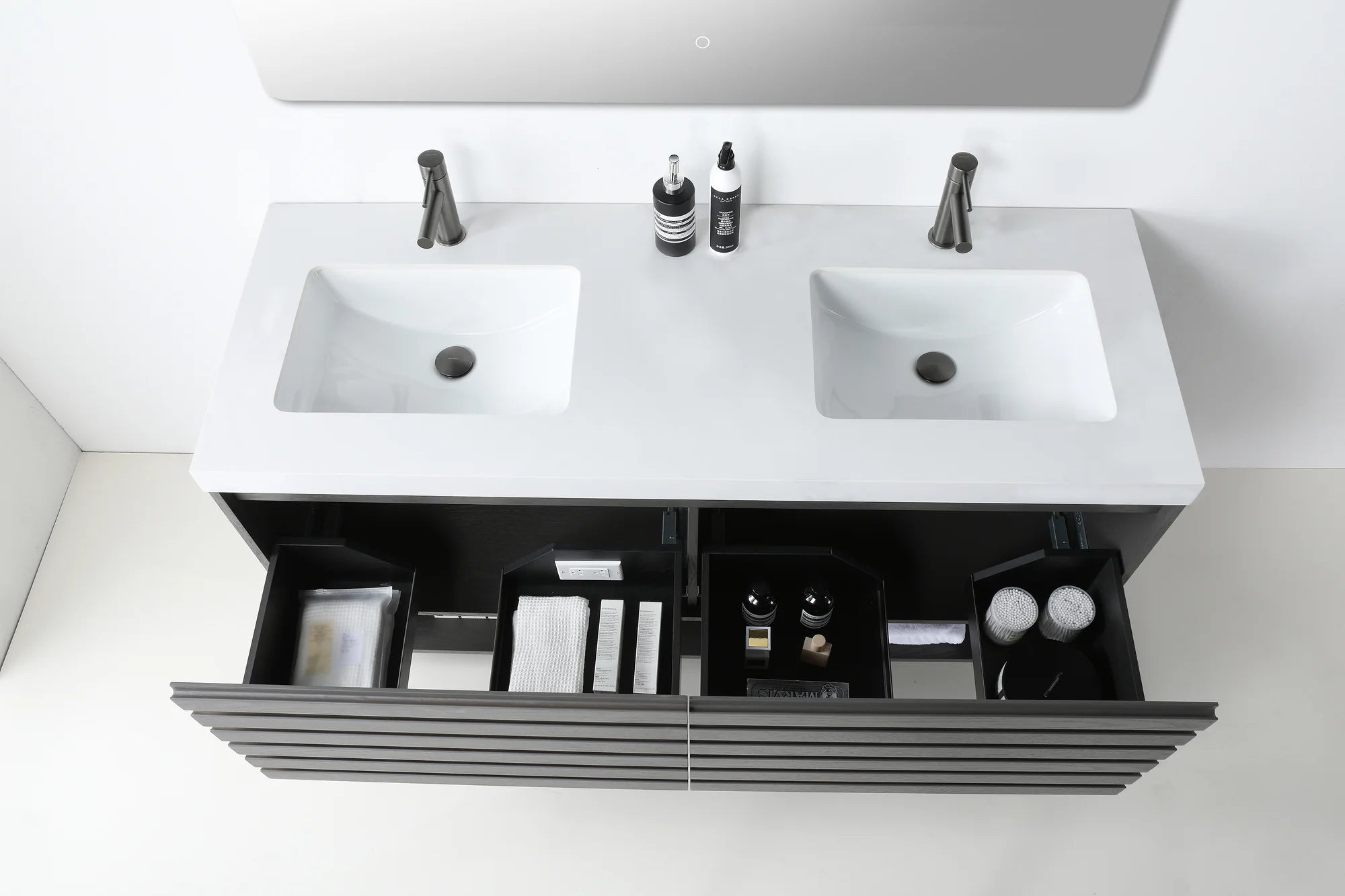 MATERA DOUBLE WALL MOUNT MODERN BATHROOM