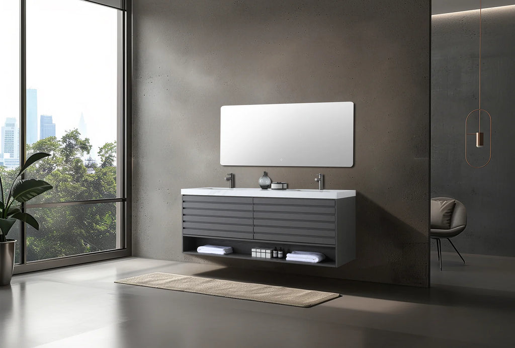 MATERA DOUBLE WALL MOUNT MODERN BATHROOM