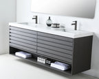 MATERA DOUBLE WALL MOUNT MODERN BATHROOM