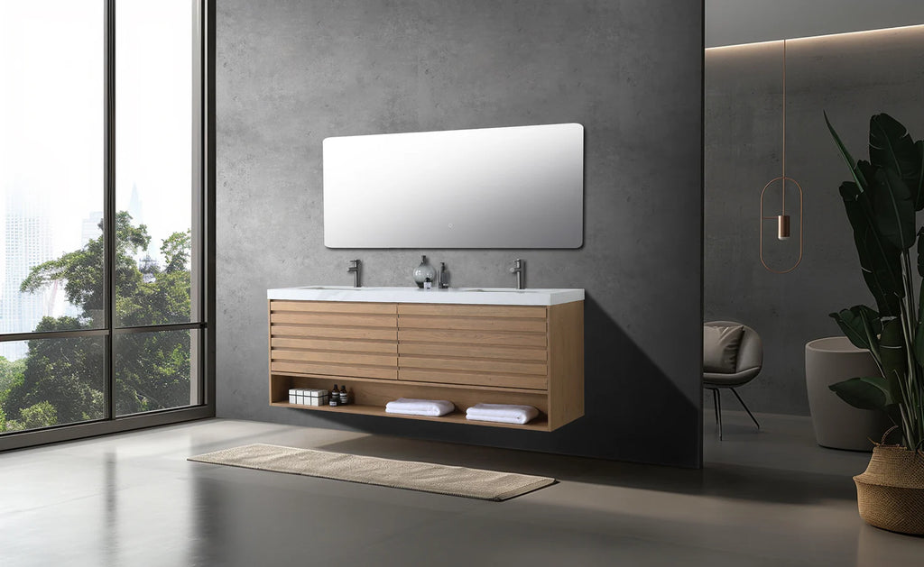 MATERA DOUBLE WALL MOUNT MODERN BATHROOM