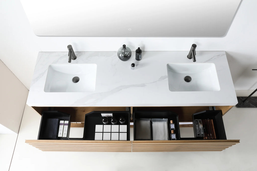 MATERA DOUBLE WALL MOUNT MODERN BATHROOM