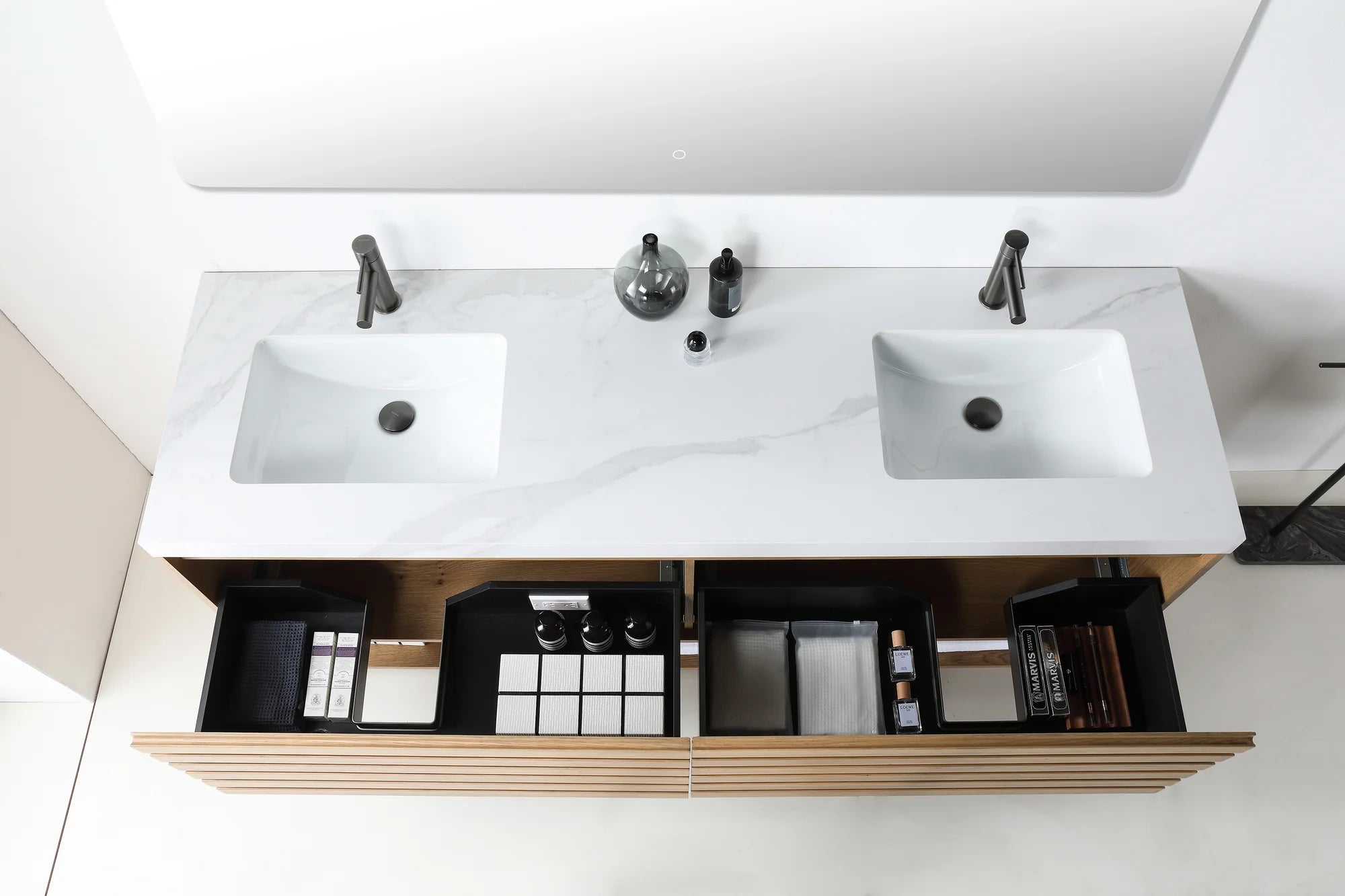 MATERA DOUBLE WALL MOUNT MODERN BATHROOM