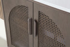 NARA SINGLE MID-CENTURY FREESTANDING BATHROOM VANITY