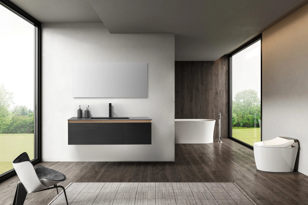 OSLO SINGLE WALL MOUNT MODERN BATHROOM VANITY