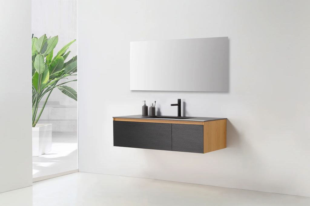 OSLO SINGLE WALL MOUNT MODERN BATHROOM VANITY