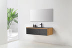 OSLO SINGLE WALL MOUNT MODERN BATHROOM VANITY
