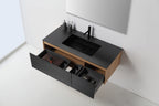 OSLO SINGLE WALL MOUNT MODERN BATHROOM VANITY