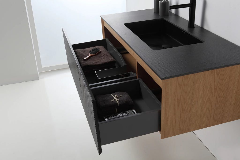 OSLO SINGLE WALL MOUNT MODERN BATHROOM VANITY