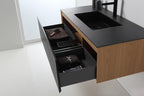 OSLO SINGLE WALL MOUNT MODERN BATHROOM VANITY
