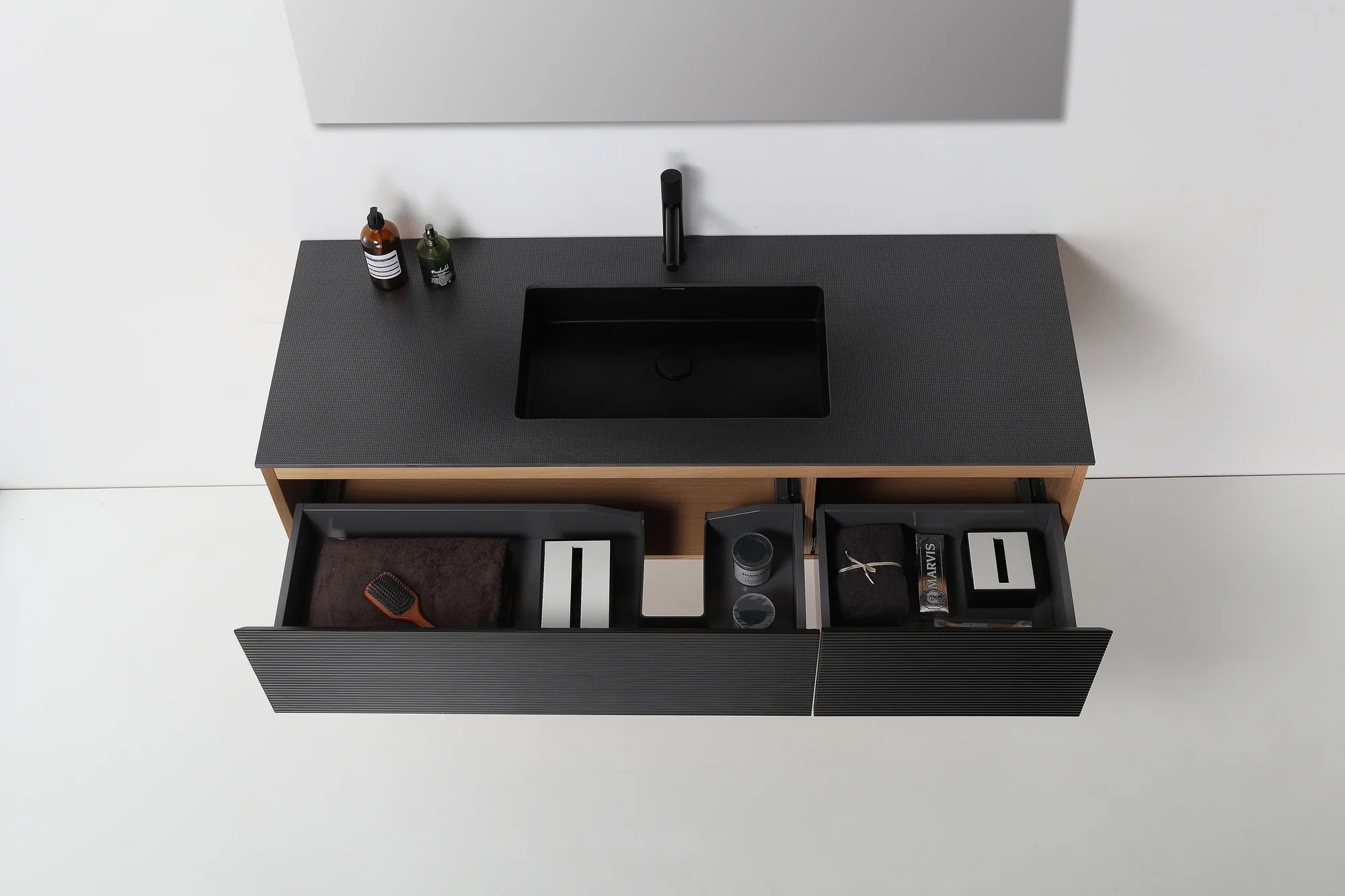 OSLO SINGLE WALL MOUNT MODERN BATHROOM VANITY