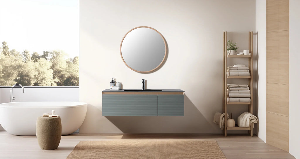 OSLO SINGLE WALL MOUNT MODERN BATHROOM VANITY