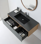 OSLO SINGLE WALL MOUNT MODERN BATHROOM VANITY